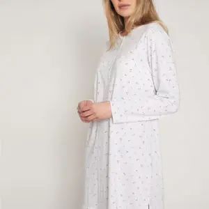 camisón manga larga de mujer