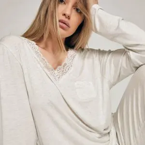 pijama clásico de mujer