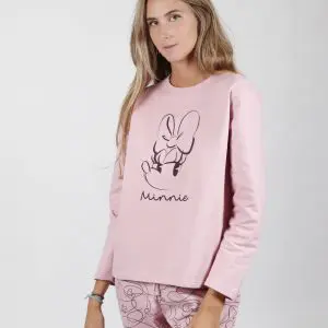 Pijama de felpa de mujer Minnie Disney