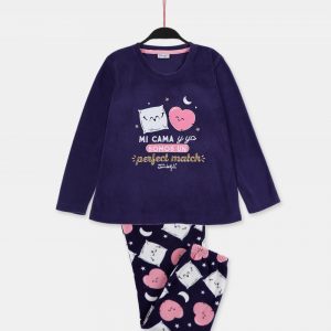 Pijama calentito para niña