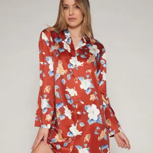 camisón de mujer de manga larga