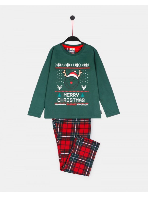 Pijama familiar navideño para niño