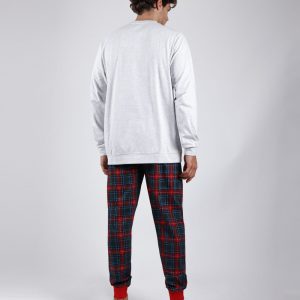 pijama de hombre de invierno navideño