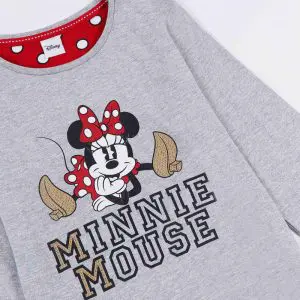 Pijama Manga Larga Minnie Gold para Niña