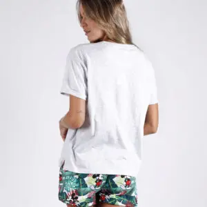 Pijama de verano para mujer de Disney de manga corta y pantalón corto estampado.