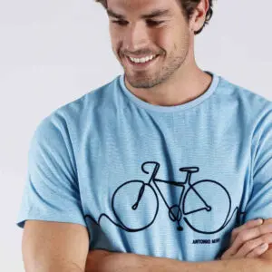 Pijama de hombre de verano de manga corta y pantalón corto de hombre. Pijamas Antonio Miro