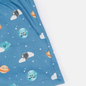 Pijama familiar de verano para niña de manga corta y pantalón corto de la marca Mr. Wonderful