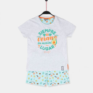 Pijama de verano estampado de niño de verano de la marca Mr. Wonderful