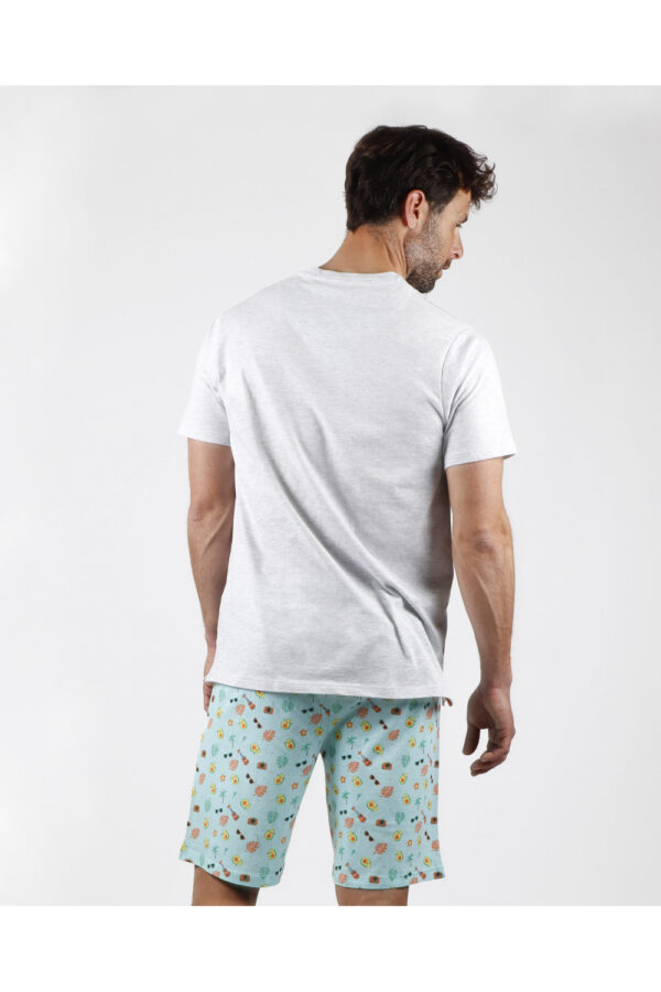 Pijama familiar de verano estampado de hombre de verano de la marca Mr. Wonderful