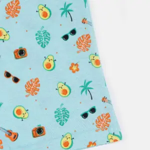 Pijama de verano estampado de niña de verano de la marca Mr. Wonderful