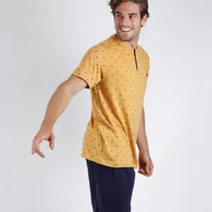 Pijama de verano de manga corta y pantalón corto de hombre de la marca Lois