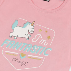 Pijama de unicornios de niña de verano de la marca Mr. Wonderful