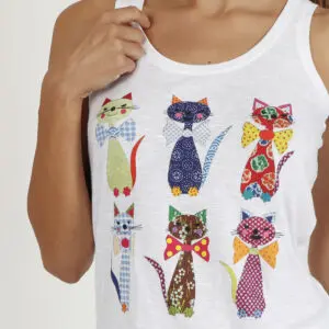 Pijama de verano para mujer de tirantes de Santoro