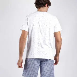 Pijama de hombre de verano de manga corta y pantalón corto Pijamas Antonio Miro