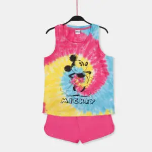 Pijama de verano para niña sin mangas y pantalón corto de la marca Disney