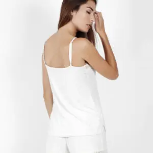 Pijama de tirantes clásico de mujer de verano