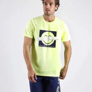 Pijama de hombre de verano de manga corta y pantalón corto. Marca Smiley World