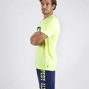 Pijama de hombre de verano de manga corta y pantalón corto. Marca Smiley World