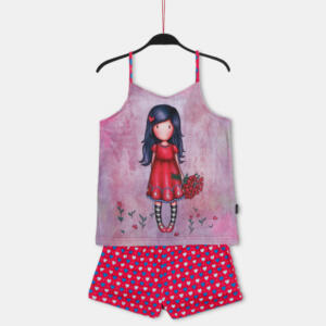 Pijama de verano de niña de la marca Santoro
