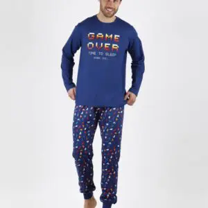 Pijama de algodón hombre