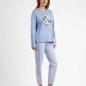 Pijama familiar de invierno de mujer