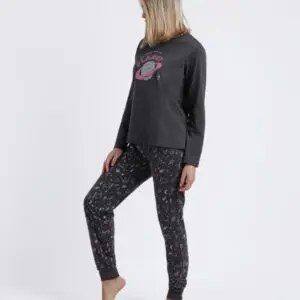 Pijama familiar de invierno de mujer